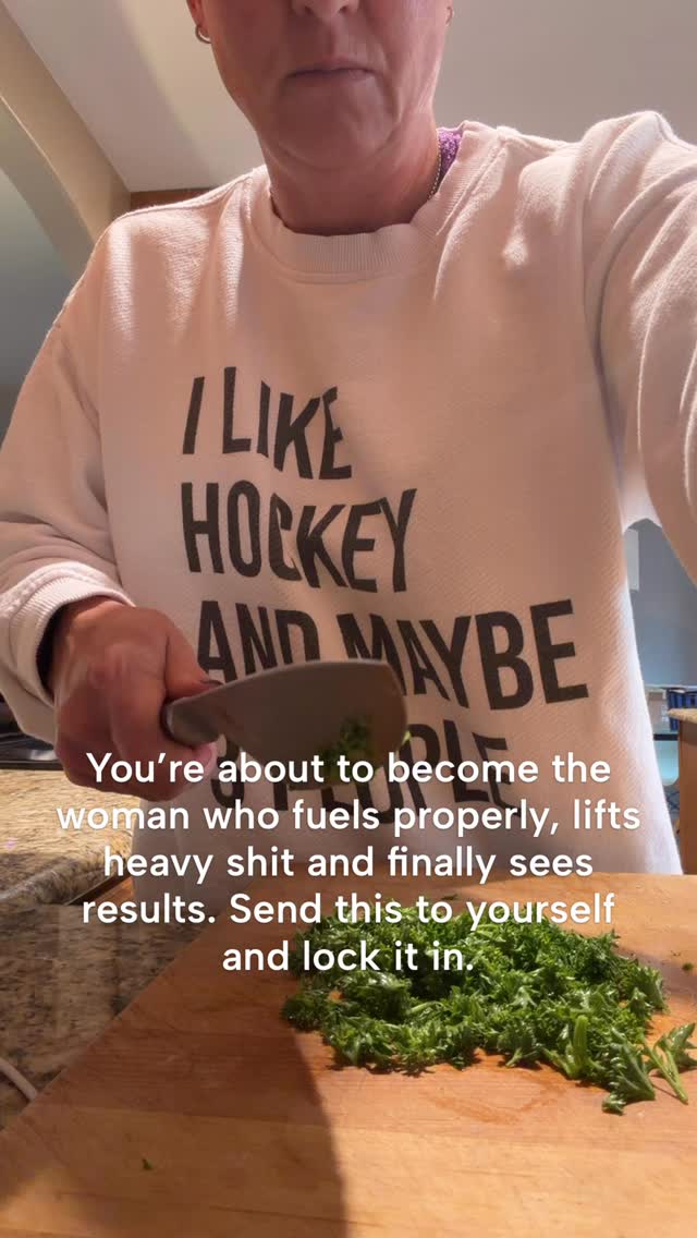 Eat more. Lift heavy. Stay consistent.

That’s the formula most female endurance athletes over 40 are missing.

Save this, and follow me @paigeaswenson for more tips to make midlife your BEST life.