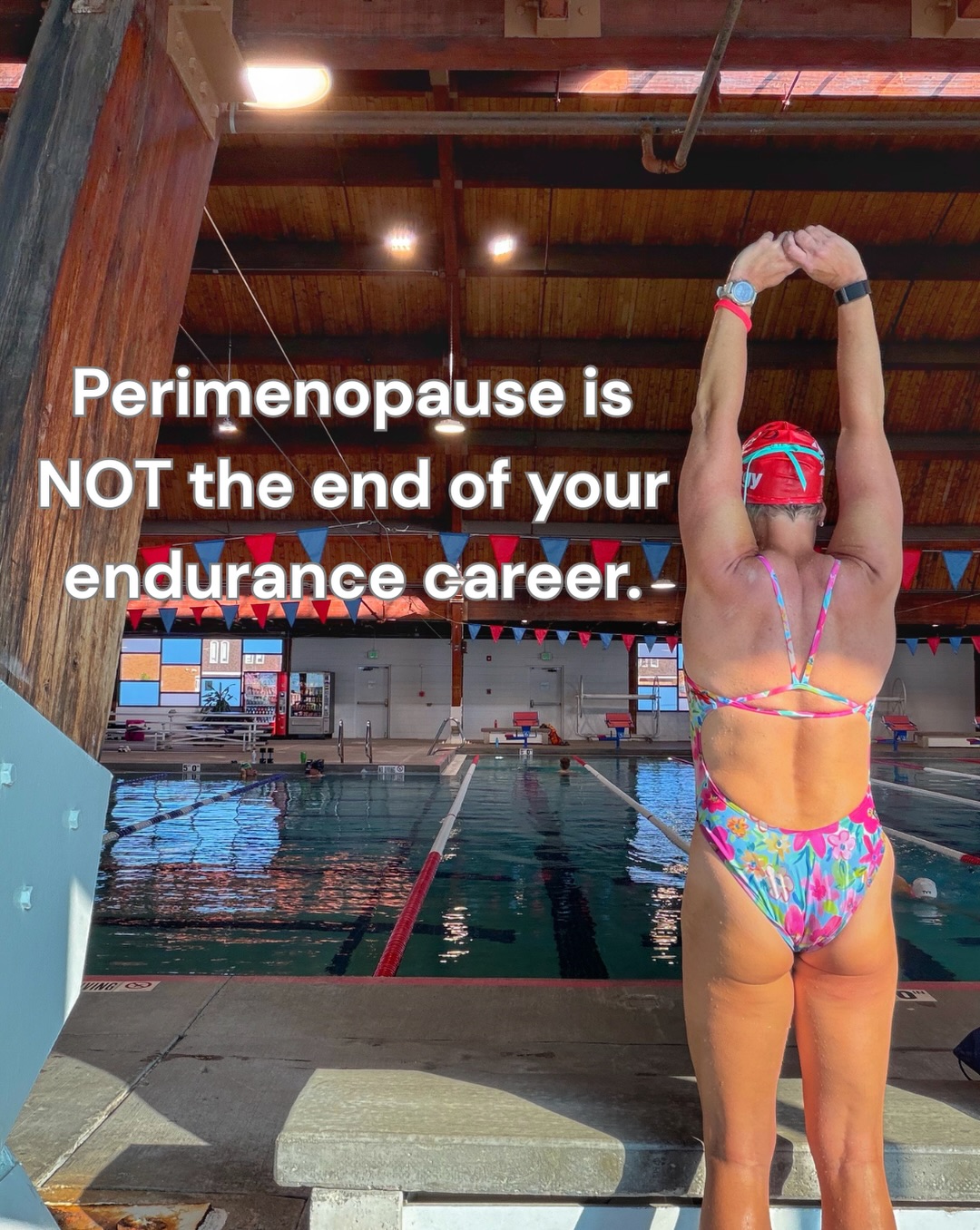 You are not losing your edge. You’re navigating a different season.

If you’re over 40 (or even approaching 40) and training hard but feeling exhausted, struggling with recovery, gaining belly fat, or watching your performance stall, the answer isn’t always more miles or more discipline.

Here’s a fact: your hormones are in a constant state of flux. What does that mean? Recovery, protein, and strength training matter more than ever. 🙌🏼

The women who thrive through perimenopause aren’t necessarily training harder—they’re training smarter.

As a 13-time Ironman, I had to learn that lesson the hard way. 🫠

💬 If this sounds familiar, comment STRONG or send me a message. I’d love to help you find an approach that works with your body, not against it.