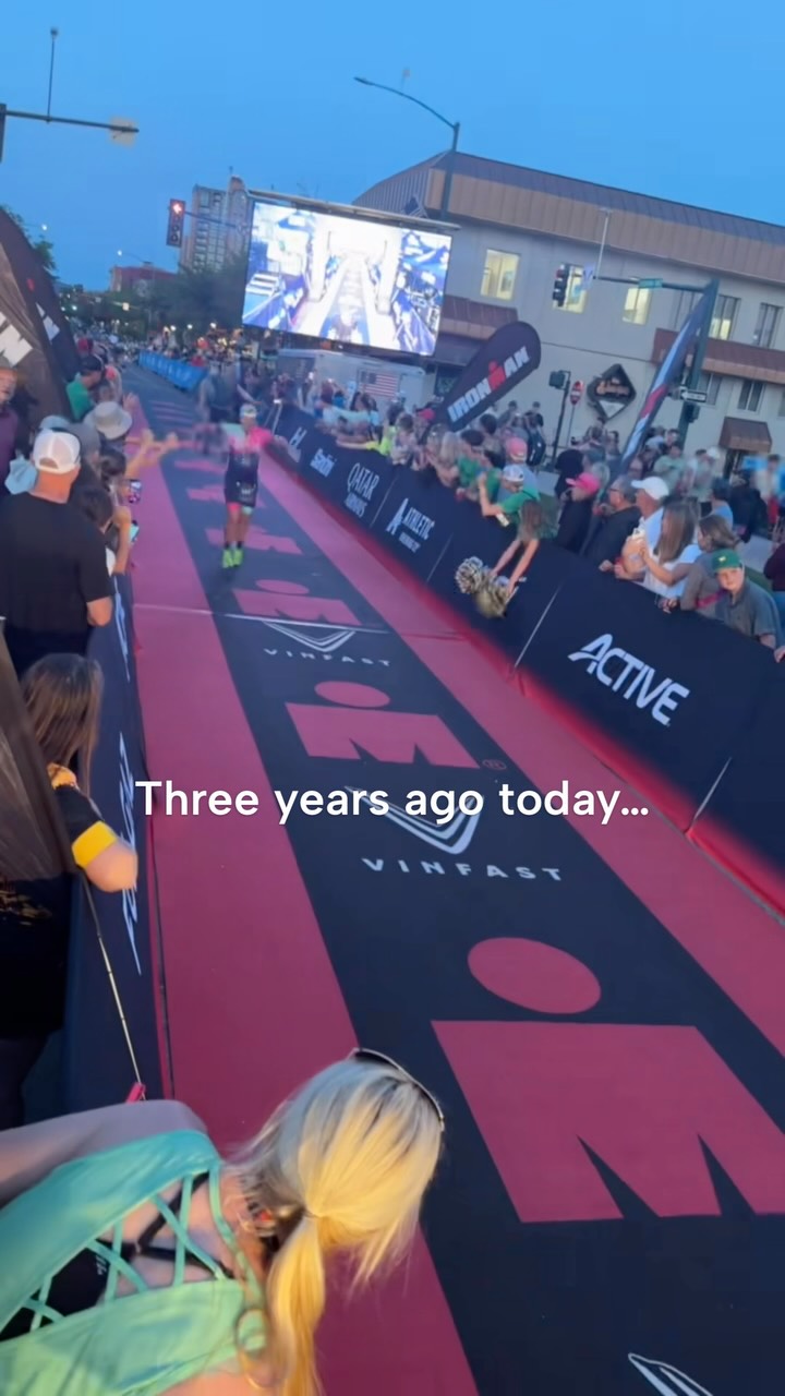 Three years ago today, I crossed my 12th Ironman finish line at Coeur d’Alene.

It wasn’t the race I had trained for, or the one I thought I needed. By the time I reached T2, I was convinced my chance to qualify for Kona was gone. So I made a different goal: just get to the finish line.

Ironman taught me a lesson I wouldn’t fully understand until perimenopause.

Sometimes the path you planned isn’t the path that’s meant for you. Sometimes the setback you think is the end is actually preparing you for something even better. 🌟

When your body changes in your 40s and 50s, it’s easy to believe it’s betraying you. The weight gain, the fatigue, the brain fog, the workouts that suddenly stop working... they can make you question everything.

But your body isn’t betraying you. It’s asking you to train, fuel, and recover differently than it did at 30.

The moment I stopped fighting my body and started listening to it was the moment everything began to change. I became stronger—not because my body went back to what it used to be, but because I finally learned what it needed.

If you’re in that season right now, don’t lose hope. 🩷

This chapter doesn’t have to define you. It doesn’t mean your strongest, healthiest, or happiest years are behind you. In fact, they may be just beginning.

If you’re ready to stop guessing and start working with your body instead of against it, send me a message. I’d love to help you step into your strongest era yet. 💪🏼