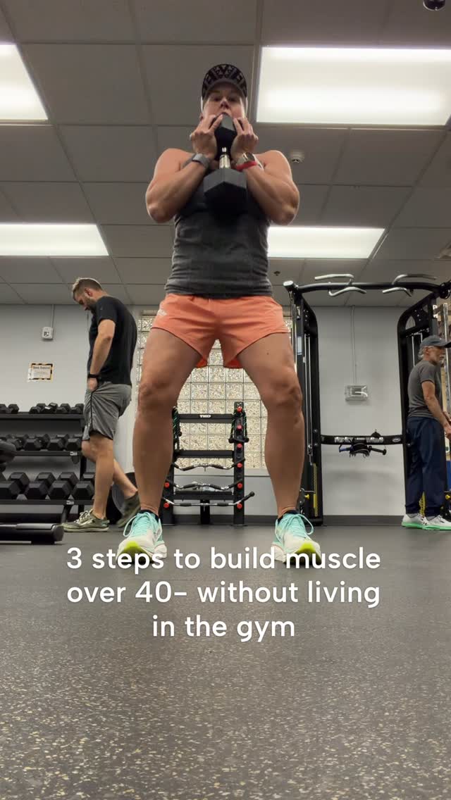Building muscle after 40, especially if you’re an endurance athlete, doesn’t have to be complicated. BUT,  it does require a different strategy than it did in your 20s.

Here’s the roadmap I give women in perimenopause (and the one that completely changed my own body):

1️⃣ Lift heavy. Strength train at least 2x a week and challenge your muscles. If the weights never get heavier, you won’t be stronger. 

2️⃣ Fuel your body. Prioritize protein at every meal and don’t fear carbs—especially around your workouts. You can’t build muscle if you’re constantly under-fueling.

3️⃣ Recover on purpose. Quality sleep, stress management, and recovery days aren’t optional. They’re when your body actually adapts and gets stronger.

As a 13-time Ironman, I used to think more cardio was the answer. It wasn’t. Building muscle has made me stronger, leaner, healthier, and a better athlete than simply adding more miles ever did.

Strong after 40 isn’t luck. It’s a plan.

💪 Feeling stuck? Comment “MUSCLE” if you’re ready for the easy button to build yours.