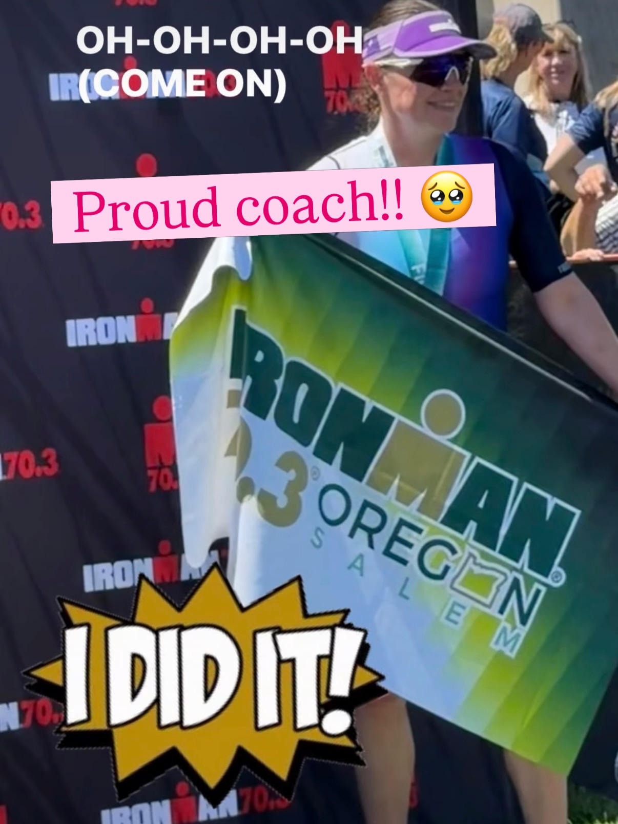 I could not be more proud of these 2 amazing ladies! Crystal and Candy absolutely crushed Oregon 70.3 yesterday. 

These ladies are friends first, but I also have the pleasure of coaching them through the FASTer Way to Fat Loss. When Candy first came to me a year ago, she was at her wits end. She was 64, post-menopausal and miserable. None of her clothes fit from weight gain, and she knew she wasn’t eating enough to fuel her endurance lifestyle. We worked together on her macros, and after a few months, her favorite pair of shorts fit and she felt like herself again. 🩷. 

Crystal also knew she wasn’t eating the right things at the right times, but didn’t know how to fix it. We quickly realized she was lacking protein and fiber. While she still calls herself “a work in progress,” she recently told me that she feels much stronger in her training sessions and is recovering faster. And, yesterday’s 70.3 was a PR at age 50!!! 🙌🏼

Who doesn’t love getting faster with age??!! 💪🏼

And get this: Candy is racing IM Ottawa in 2 weeks and Crystal is tackling 70.3 Boise this coming weekend. 🤯. 

If you’re a woman over 40, and you’re at that point where you know you need some help with your nutrition, but you don’t know where to start, you’re in the right place. ❤️

Shoot me a DM and lemme see if I can help!