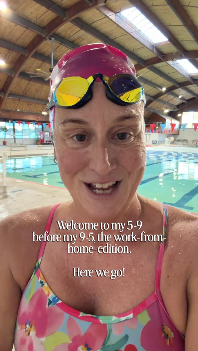 Here’s my 5 to 9 before my 9 to 5. 

Full-time attorney + full-time triathlete… this is how the morning actually goes.