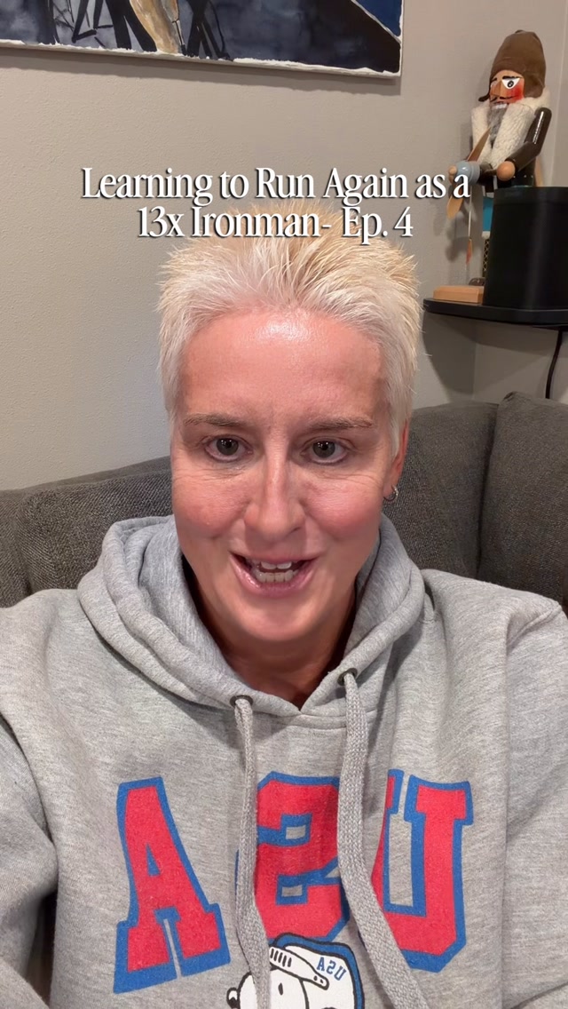 Episode 4: Learning to Run Again as a 13x Ironman. 

Yesterday I ran for 2 minutes. And then I walked for 2 minutes. For 45 minutes. Longest one I’ve done yet. 

No foot pain yesterday or today. 🥳

Follow along because my next 70.3 is in 3 weeks.