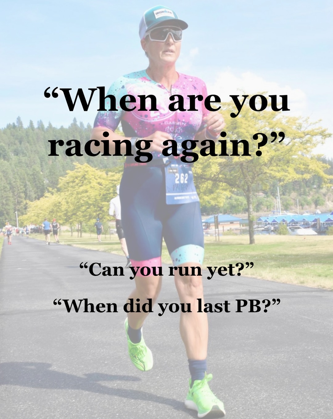 What people we ask each other vs. what we should ask each other - triathlete edition.