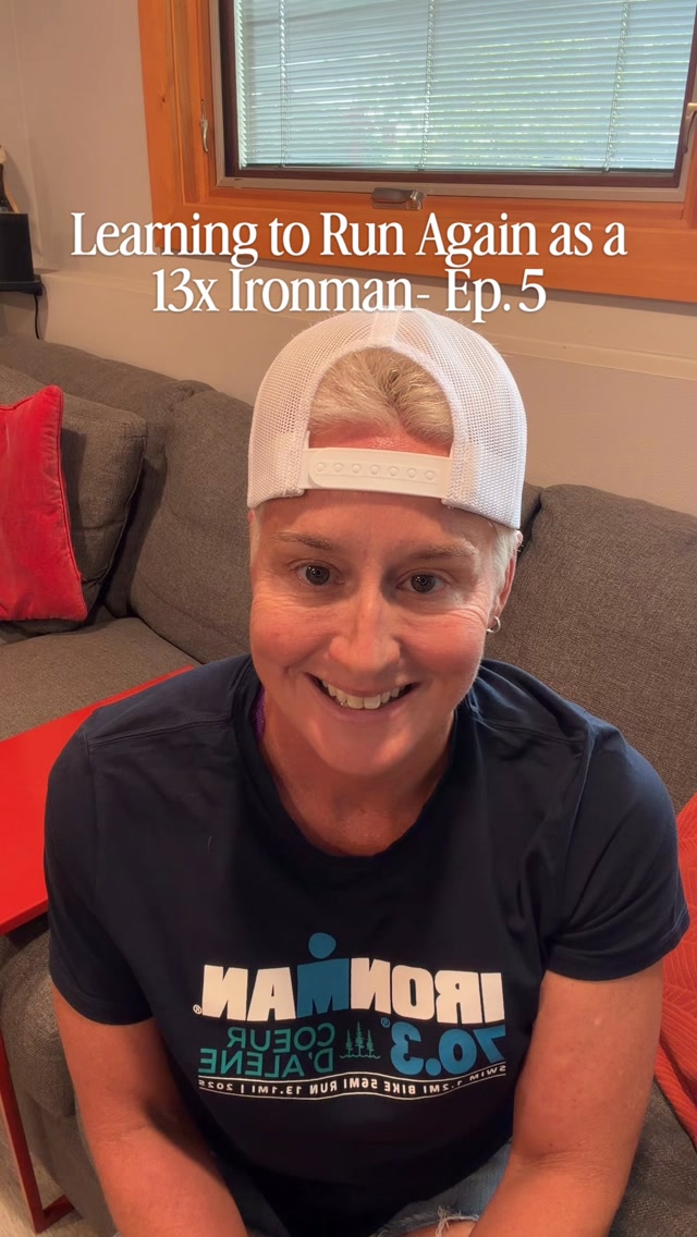 Learning to Run Again as a 13x Ironman- Episode 5. 

One word: milestones.