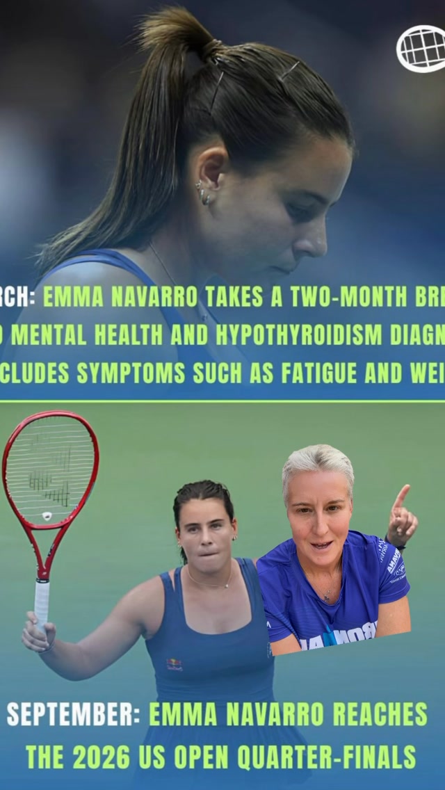 Emma Navarro said she was exhausted and gaining weight. People looked into it. She got a diagnosis, took two months, came back, and won.

Say those same two symptoms out loud at 47 and you’ll get told you’re stressed, or you should eat less, or that it’s just your age.

Same symptoms. Very different response. “You’re getting older” is not a diagnosis - it’s where the conversation stopped.

——— 

Hi, I’m Paige — 13x Ironman, Kona finisher, full-time attorney. I help women 40+ get strong and get their energy back.

Comment MIDLIFE for the private audio series I wish I’d had at 44.