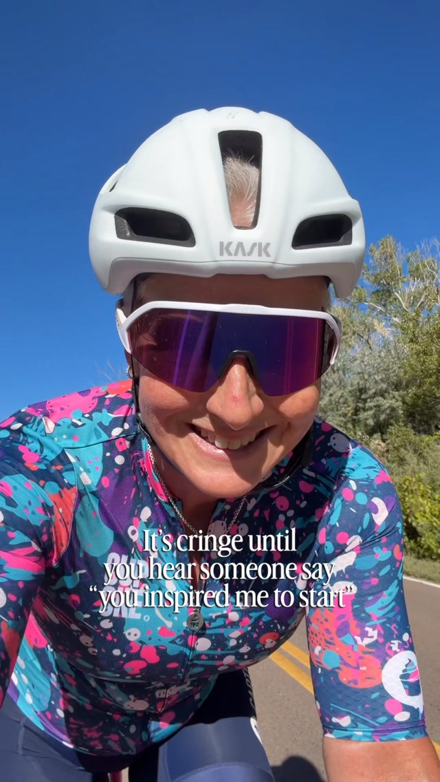 I’ll gladly look a little cringy if it inspires another woman to believe she’s capable of more than she thinks.

Your Monday reminder: You never know who’s watching. Keep showing up. 💪❤️